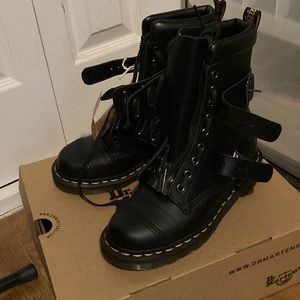 Dr. Martens 1490 Quynn Buckle Boots